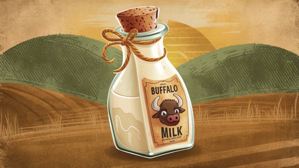 WellHealthOrganic Buffalo Milk Tag