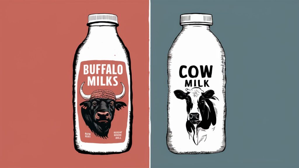 Buffalo Milk vs Cow Milk