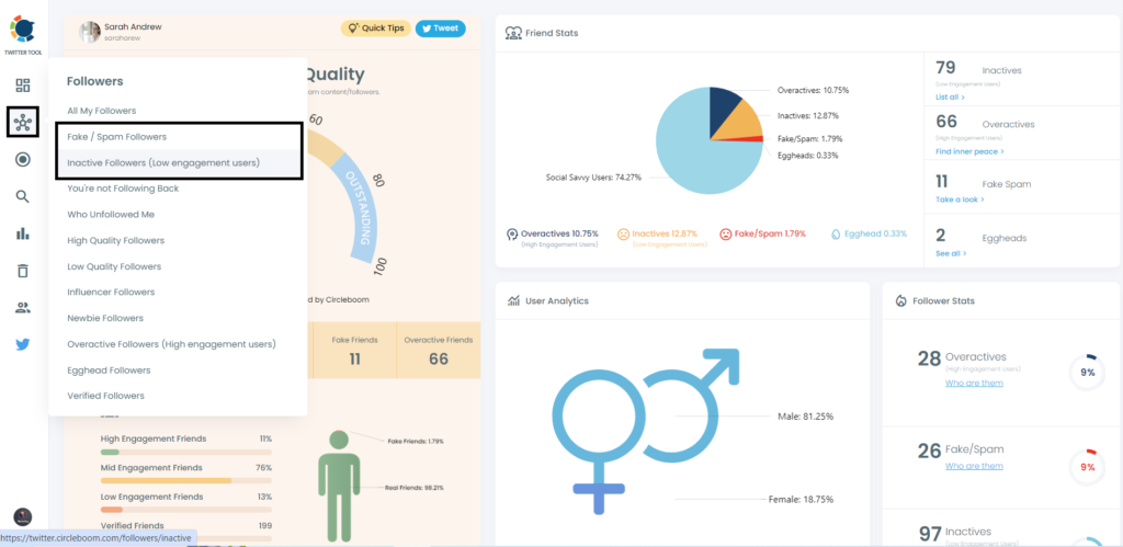 Circleboom Dashboard