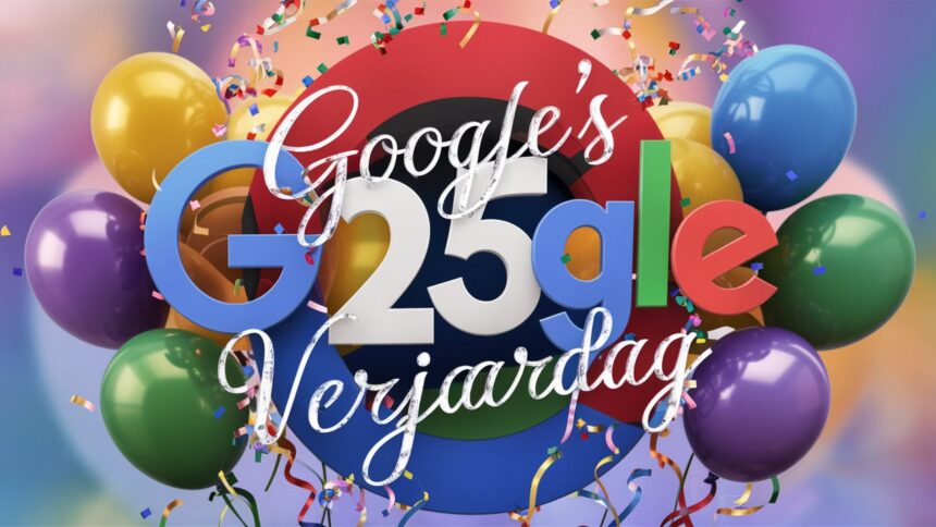 Googles 25e Verjaardag